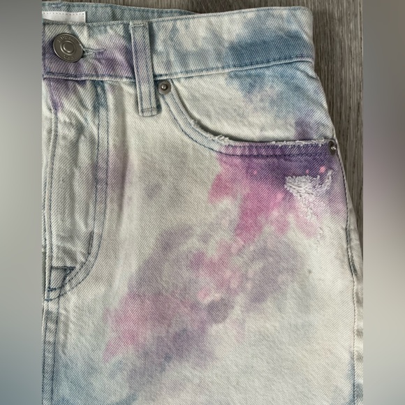 Hudson viper pigment dyed mini skirt 25 - Picture 4 of 11